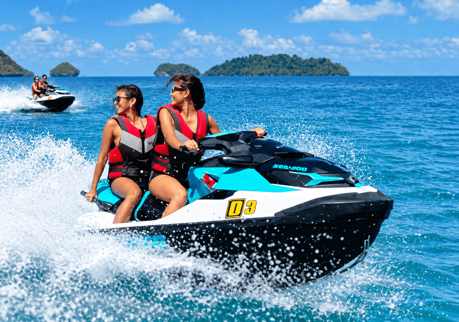 Parasailing in Andaman